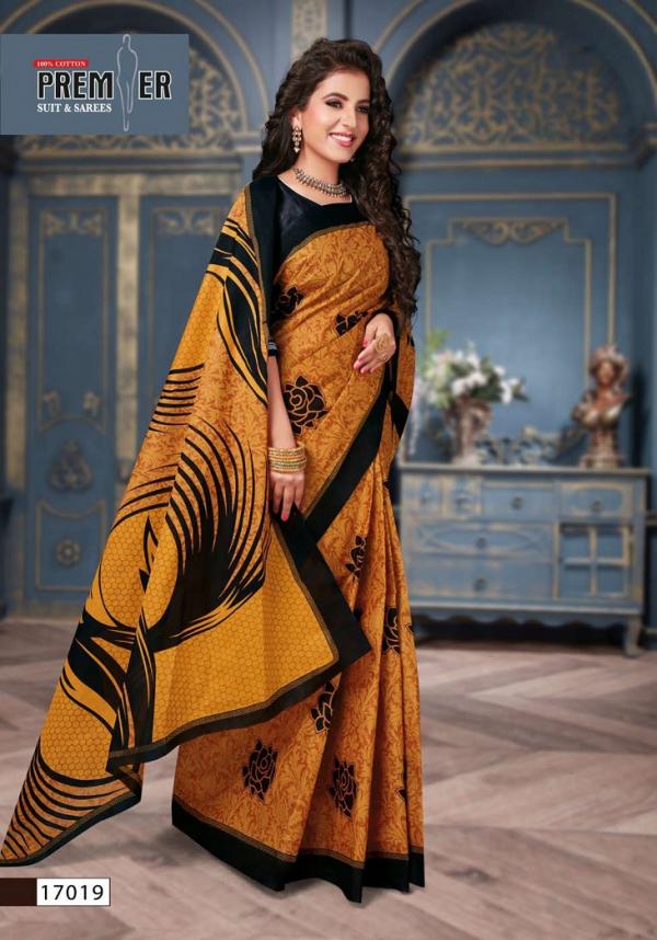 Premier Saravani Vol-17 Cotton Designer Saree Collection